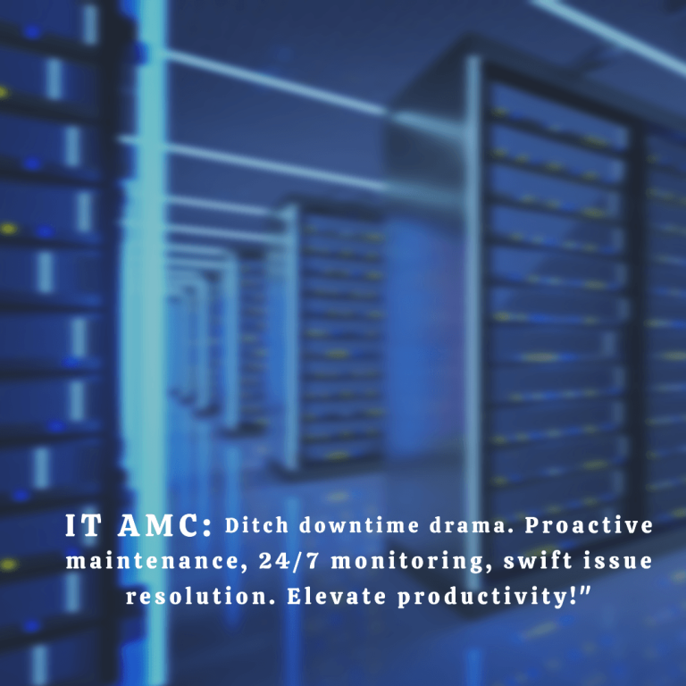 IT AMC to reduce Downtime